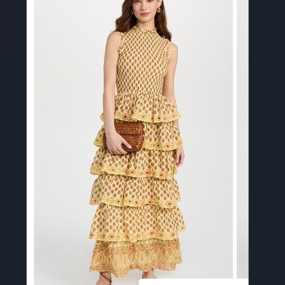 Alix of Bohemia Cabana Saffron Bhutti Dress